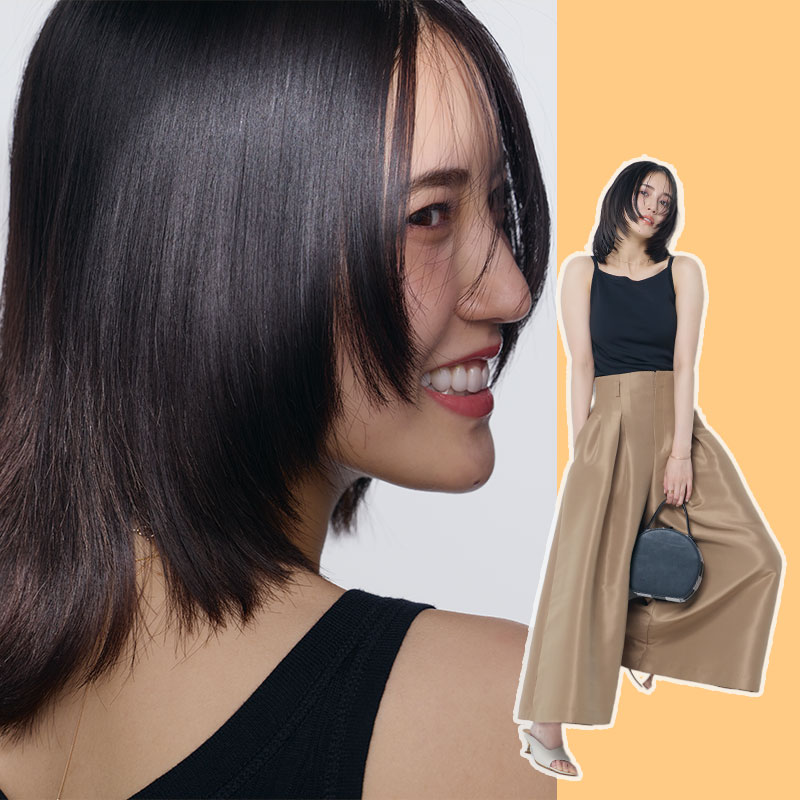 【藤井夏恋】「初めて自分の髪型に自信が持ててる!」鮮度高めなレイヤーボブのオーダー法とは?