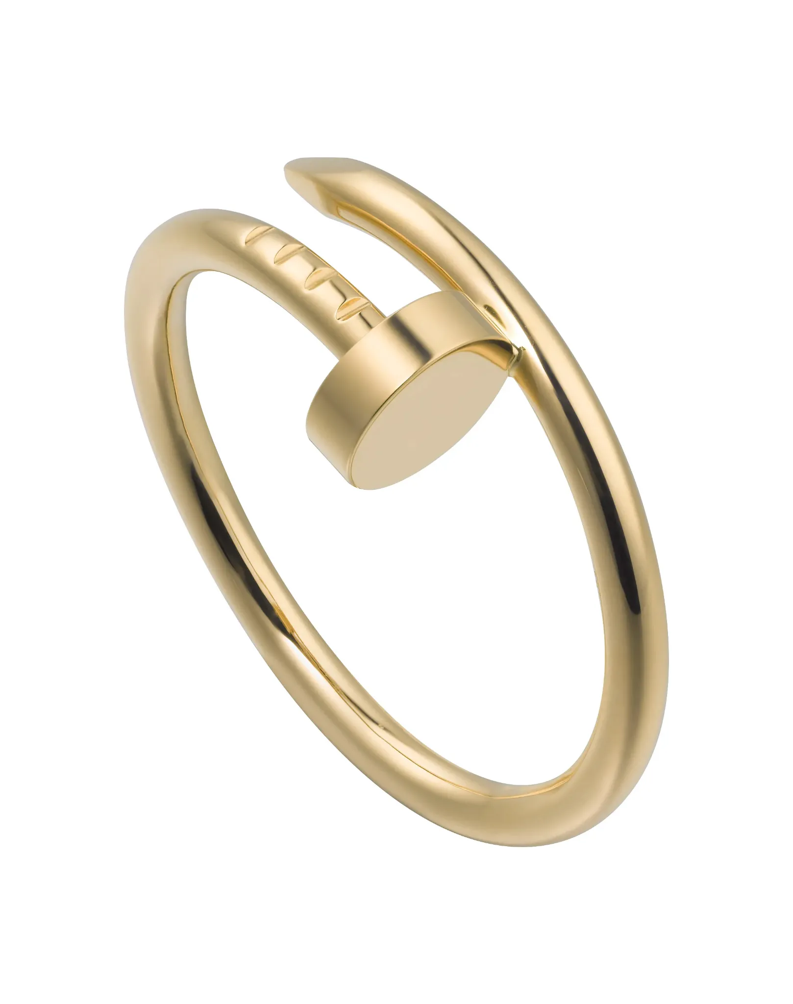 カルティエの「ジュスト アン クル」リングの物撮り。