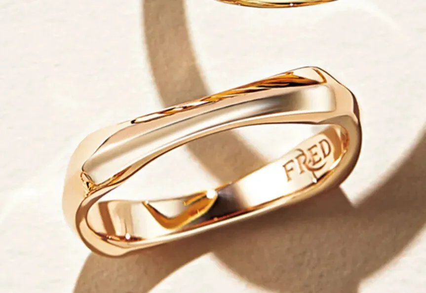 フレッドの「クードゥ フードゥル」リングの物撮り。