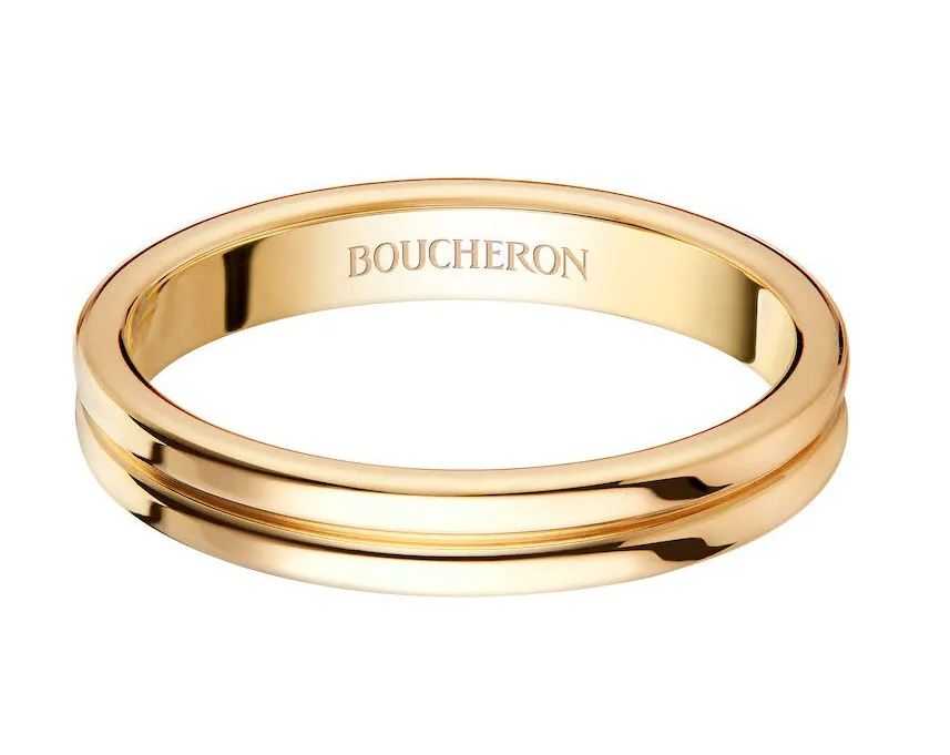 ブシュロンの「ゴドロン」リングの物撮り。