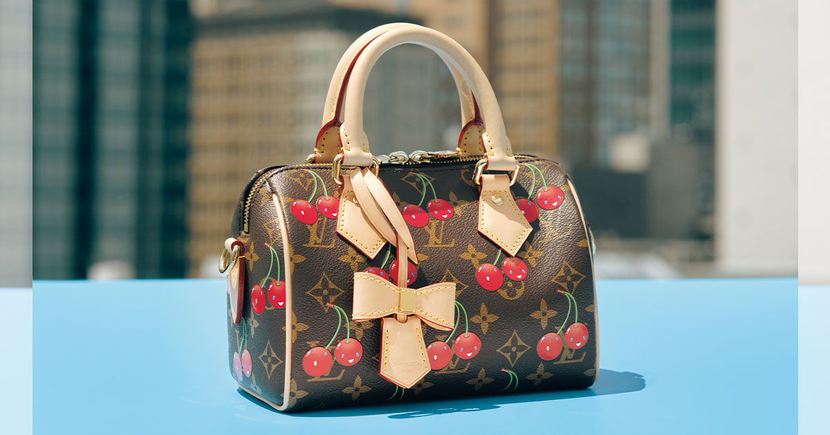 【美品】LOUIS VUITTON パッケージセット Pre-Owned Takashi Murakami x Louis Vuitton White Multicolore