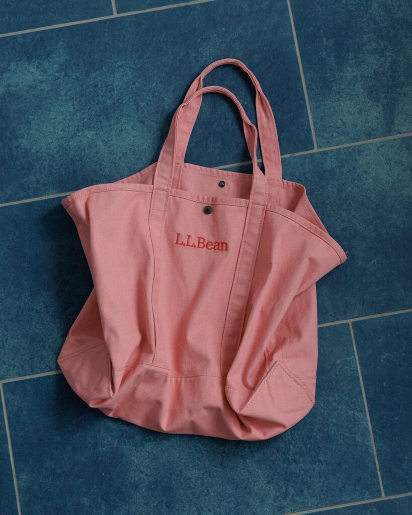 【L.L.Bean for SALON】別注グローサリー・トート　SALON adam et ropé