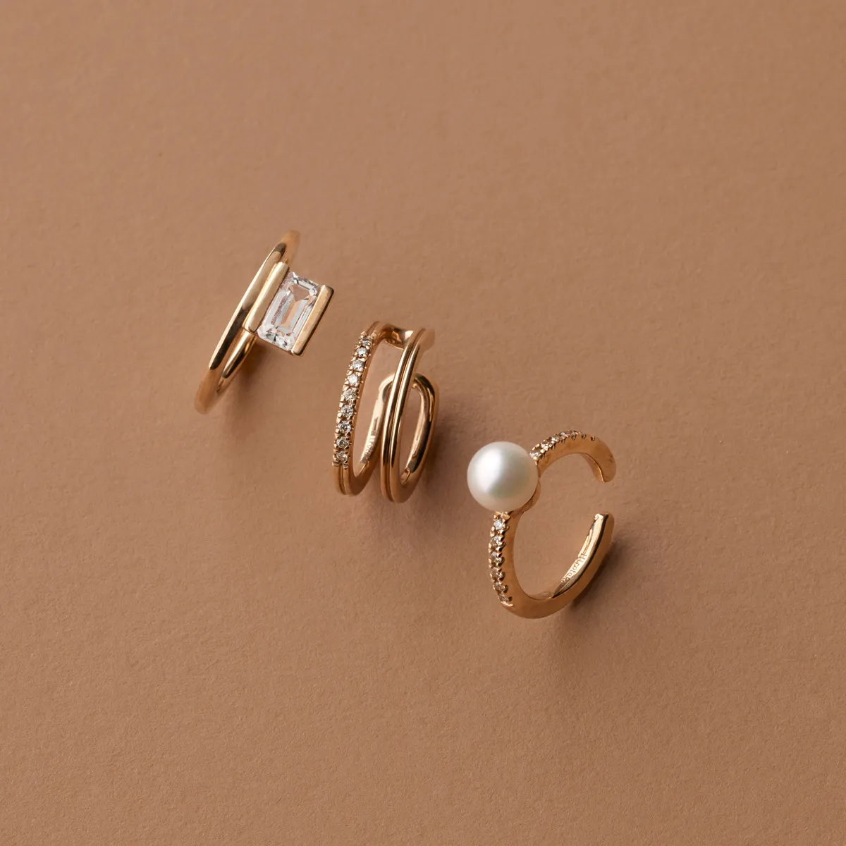 Hirotakaのイヤーカフ3点