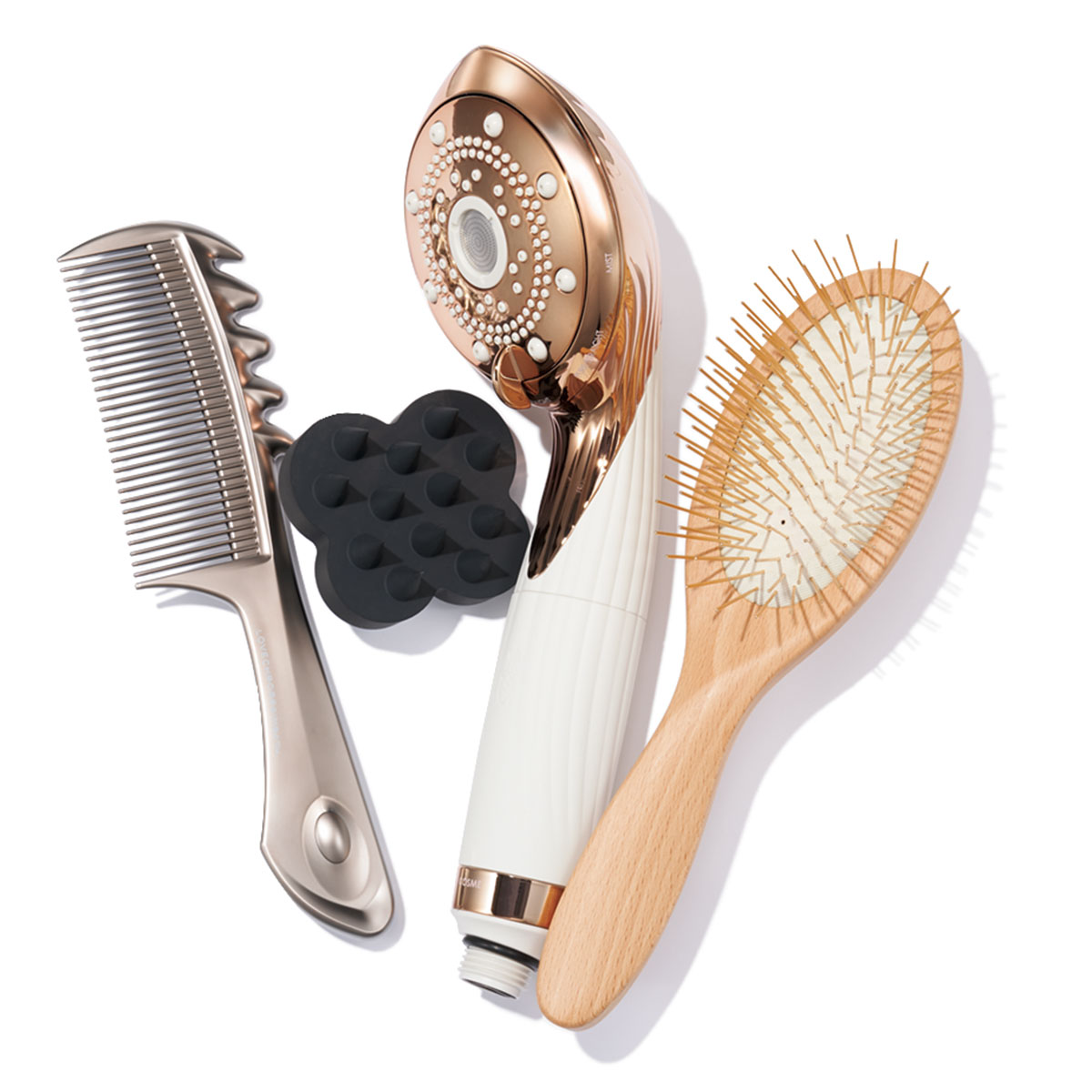 プレミアム FOX カッサ ウッド ヘアブラシ,リファファインバブル ヴェール,uka スカルプブラシ ケンザン,LOVECHROME  （R） INBATH スカルプカッサ プレミアムブラック