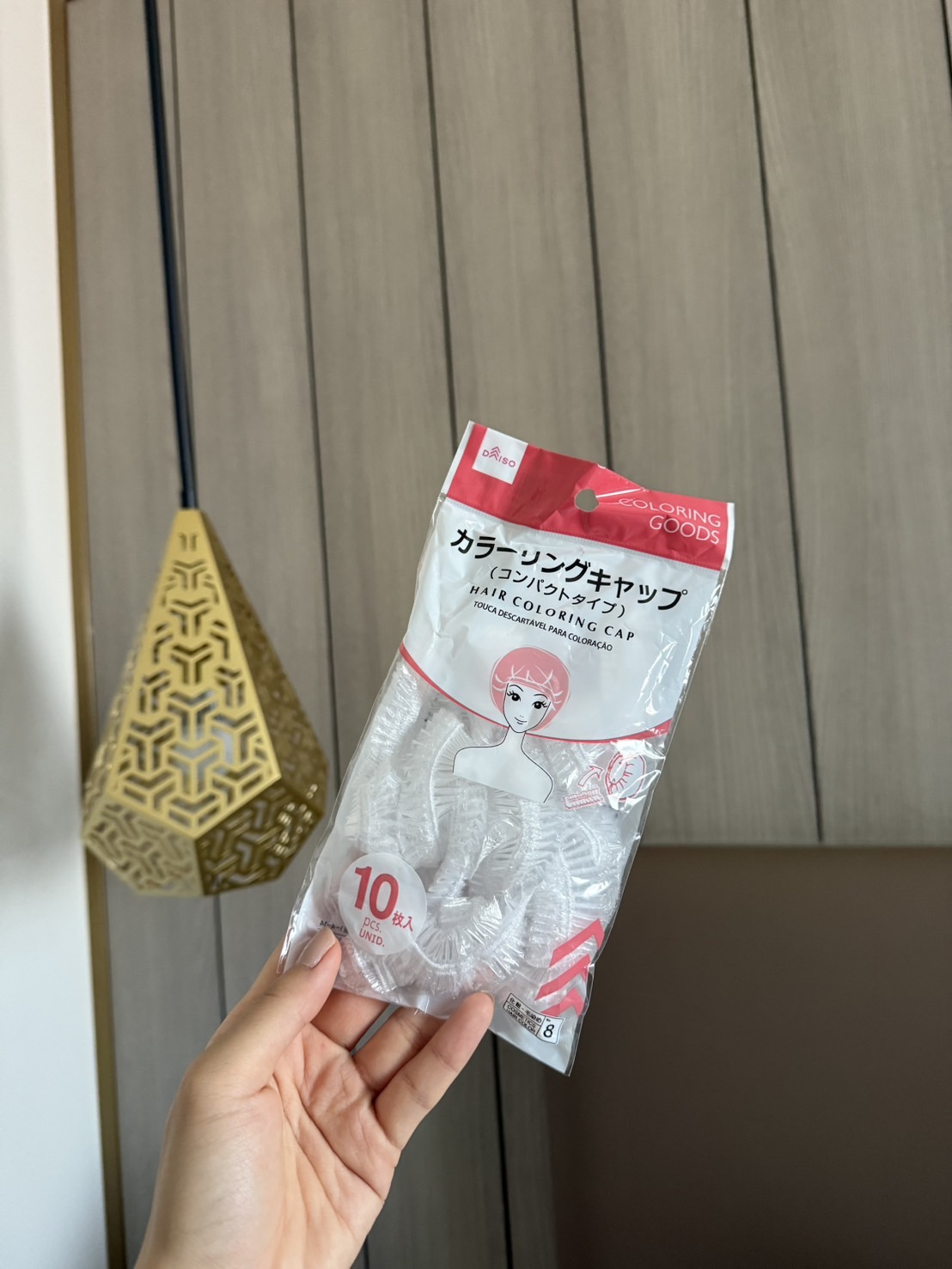 DAISO　シャワーキャップ