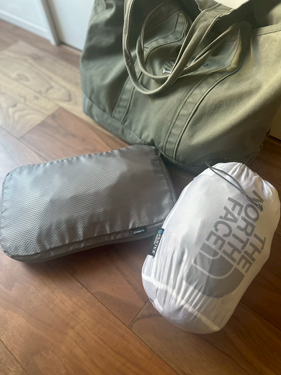 ノースフェイス　「パーテックス スタッフバッグ」