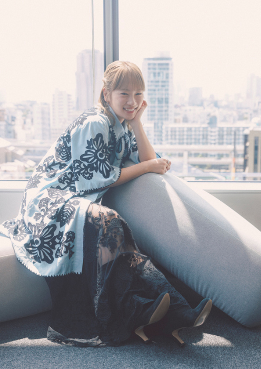 未公開カットあり】川栄李奈さん（30）ワンピースのレイヤードが
