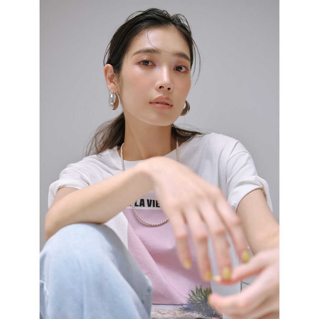 ハンサムポニテヘア