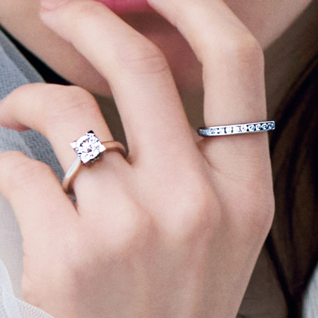 HARRY WINSTONのソリテールリング