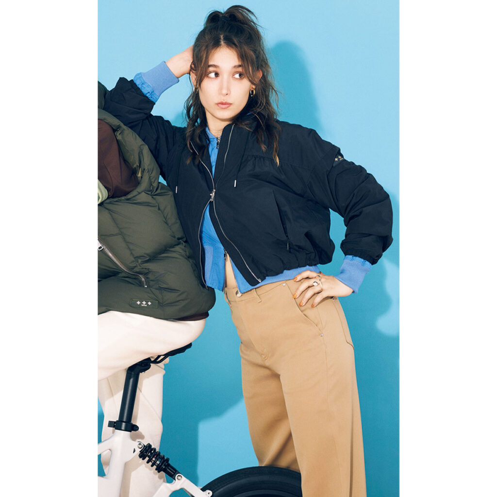 タトラスダウンのコーデ