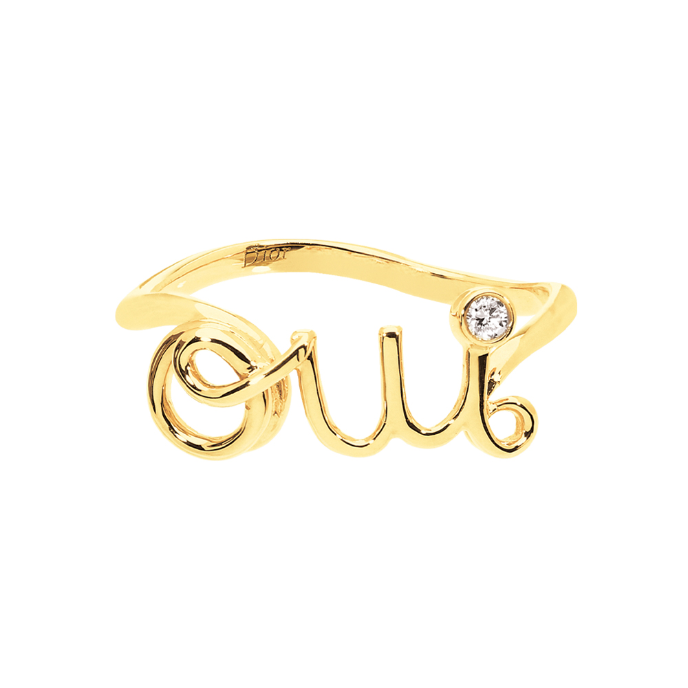 ディオール　リング「ウィ」