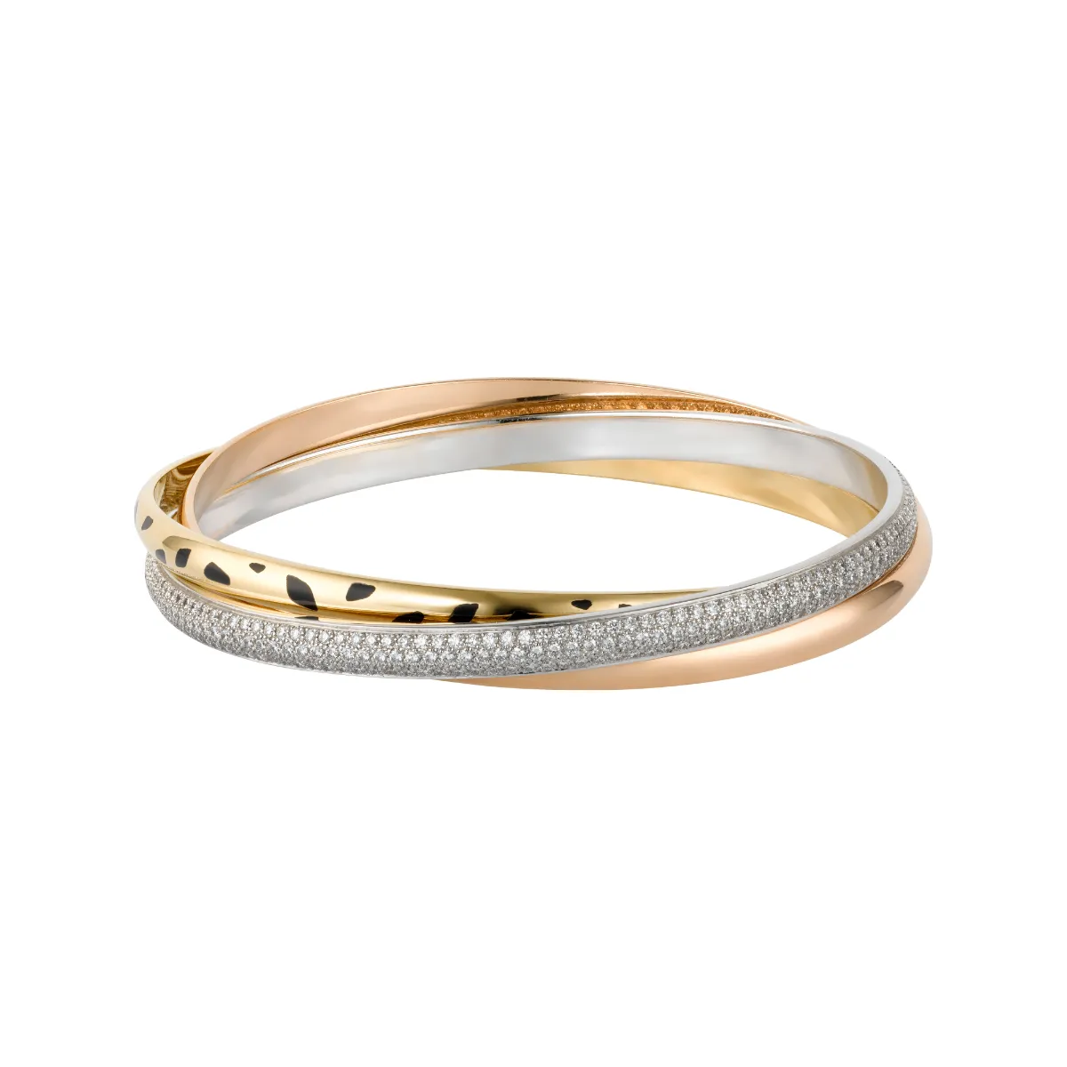 アニマルモチーフの「トリニティ」ブレスレット。