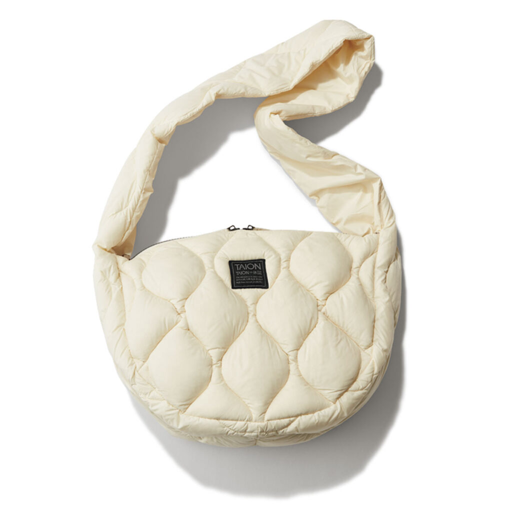 TAIONのダウンバッグ