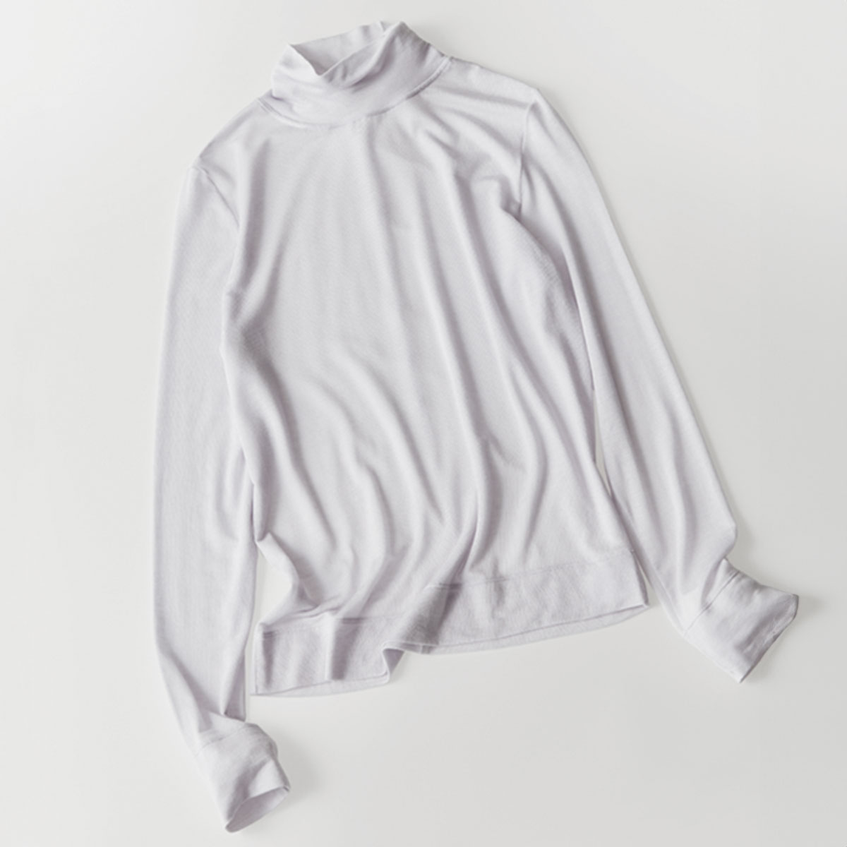 ライトグレーシアーニット