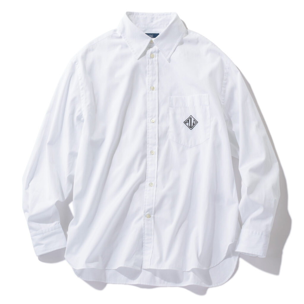 ポロ ラルフ ローレンの刺繍ロゴ入りシャツ