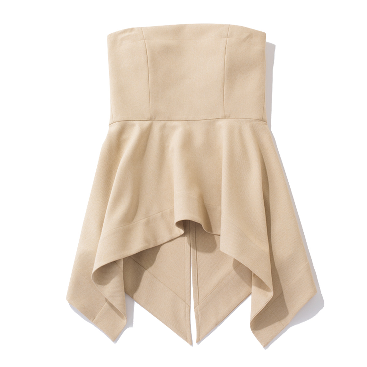 ペプラムビスチェ