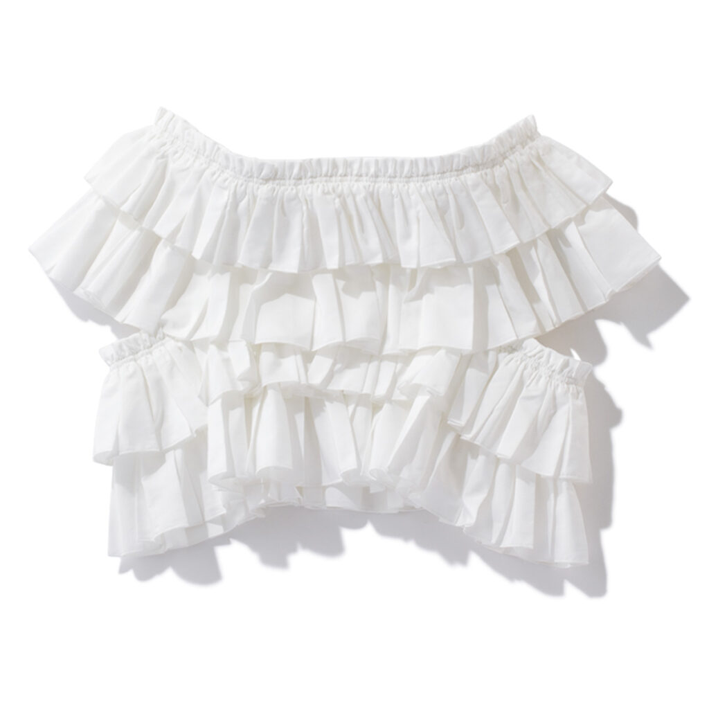 フリルビスチェ