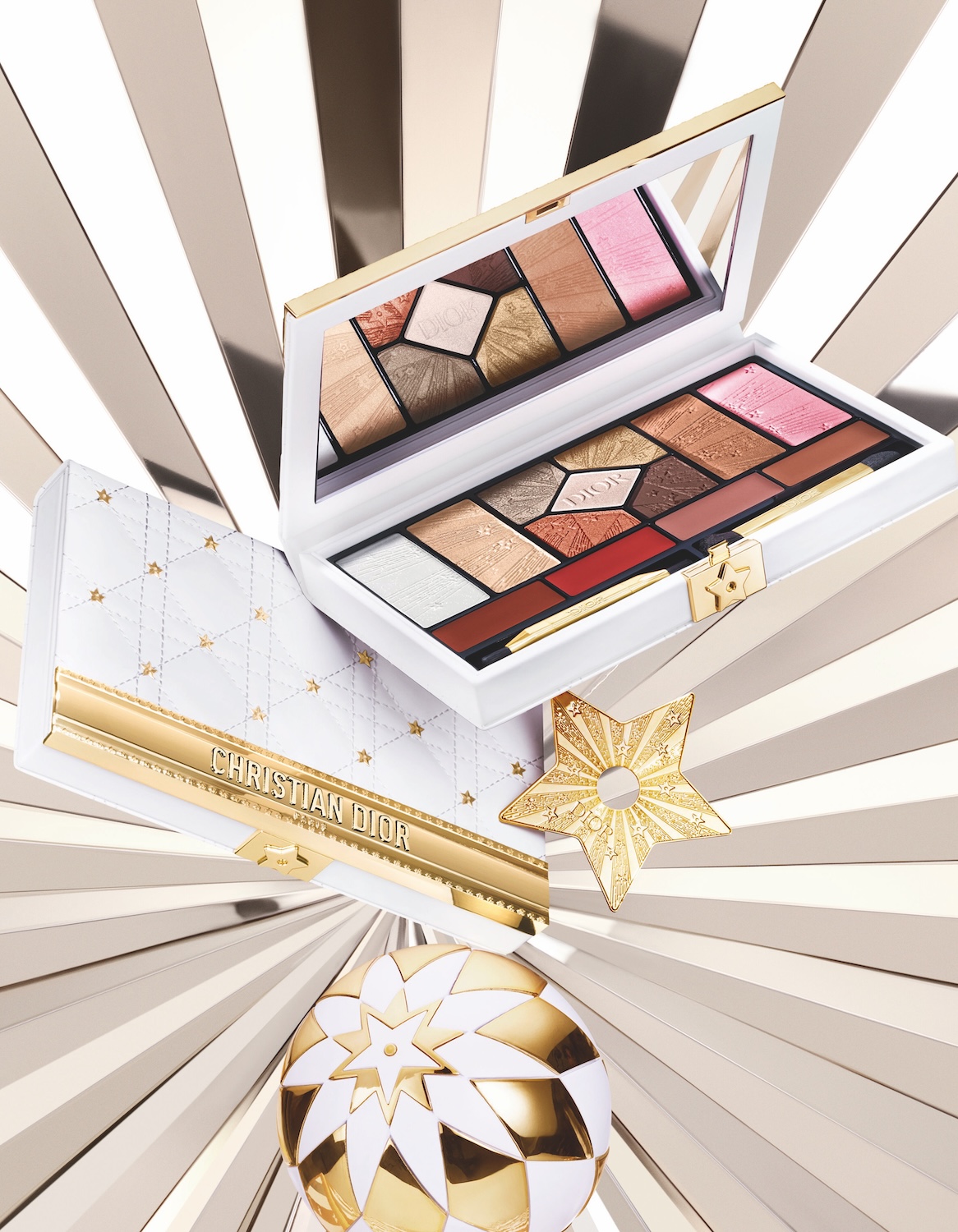 ※ジャンク品・クリスチャンディオール・星空のような文字盤✨素敵な佇まい✨ ディオール“八芒星”の輝く新作腕時計、ダイヤモンド＆ピンク