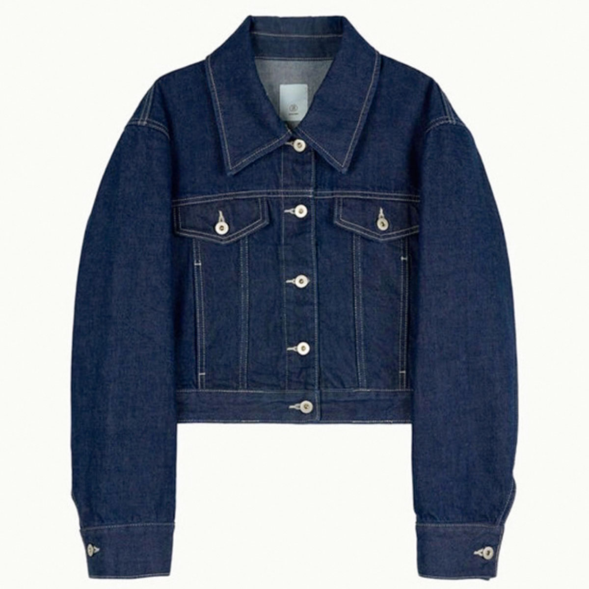 ミニ丈デニムジャケット