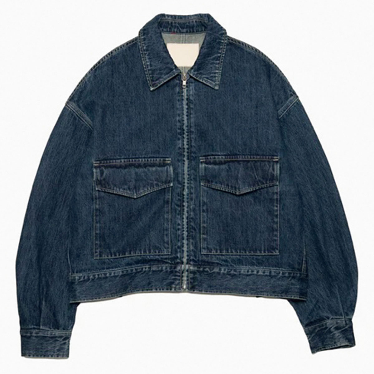 デニムブルゾンジャケット