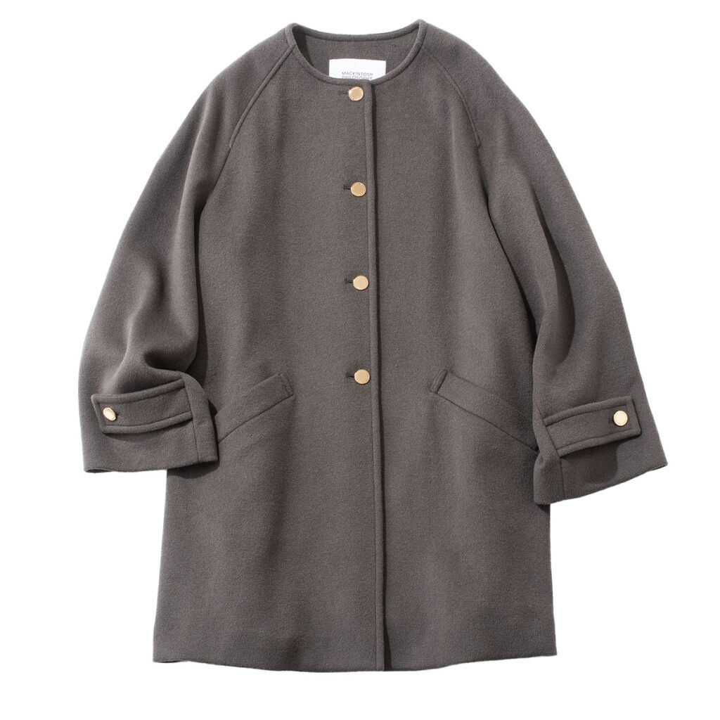 MACKINTOSH PHILOSOPHY〈ノーカラーコート〉