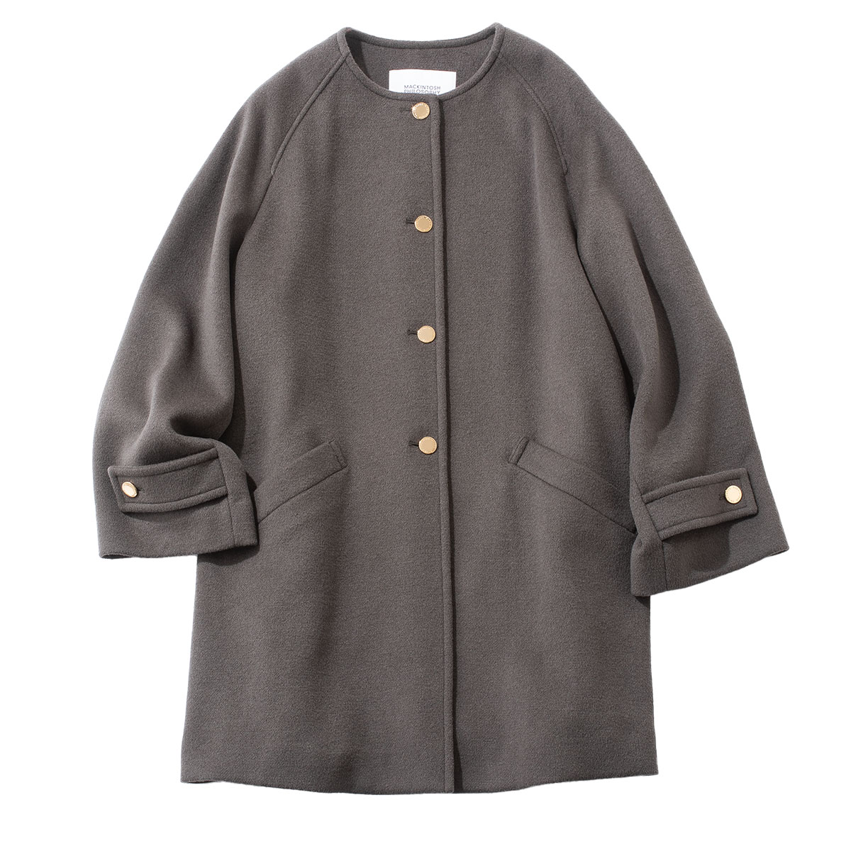 MACKINTOSH PHILOSOPHY〈ノーカラーコート〉