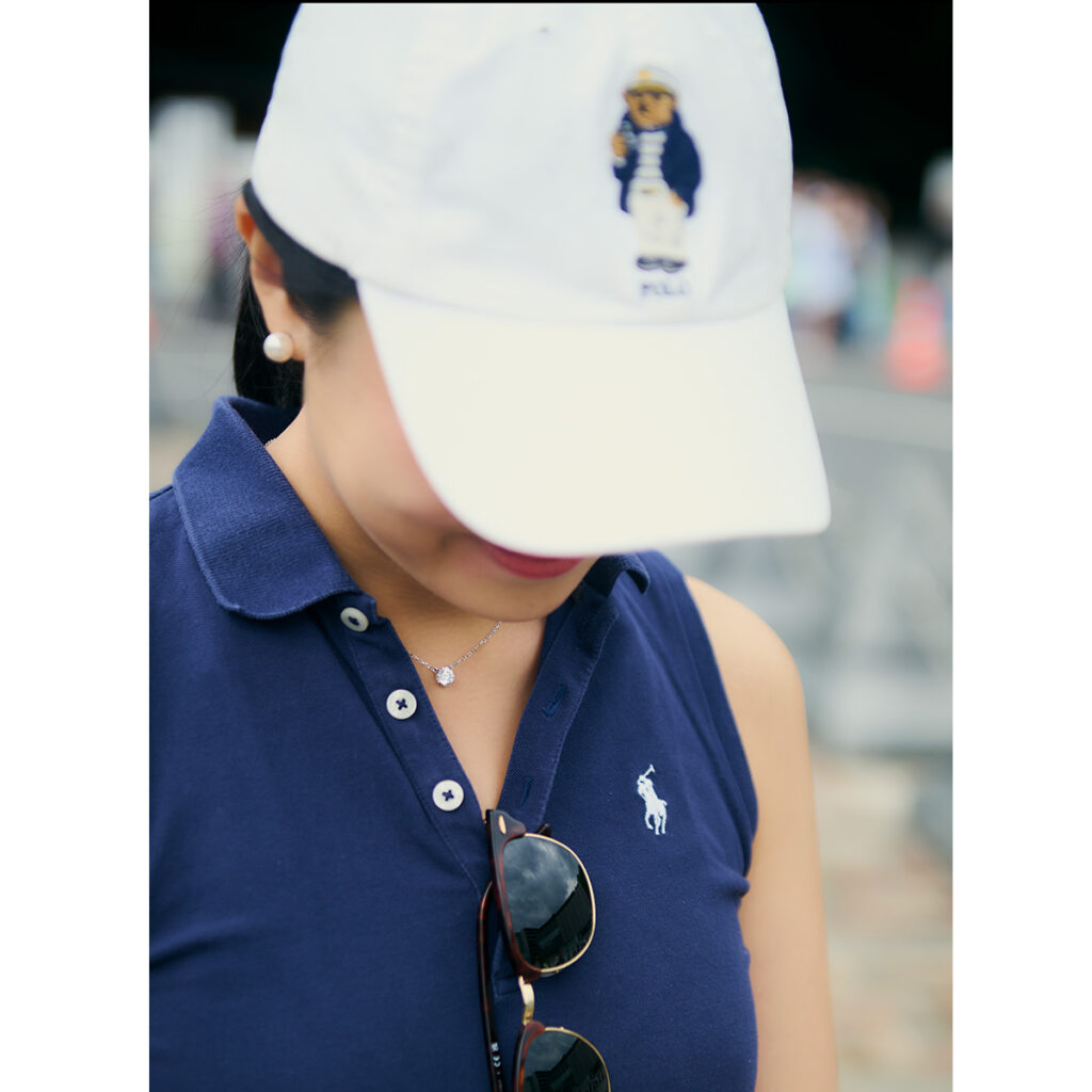 ポロのノースリ