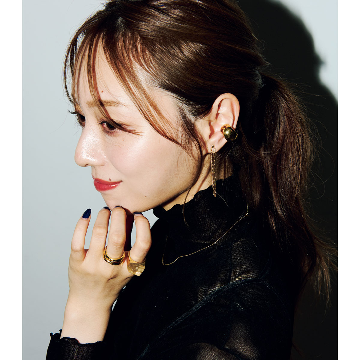 イヤカフとピアス