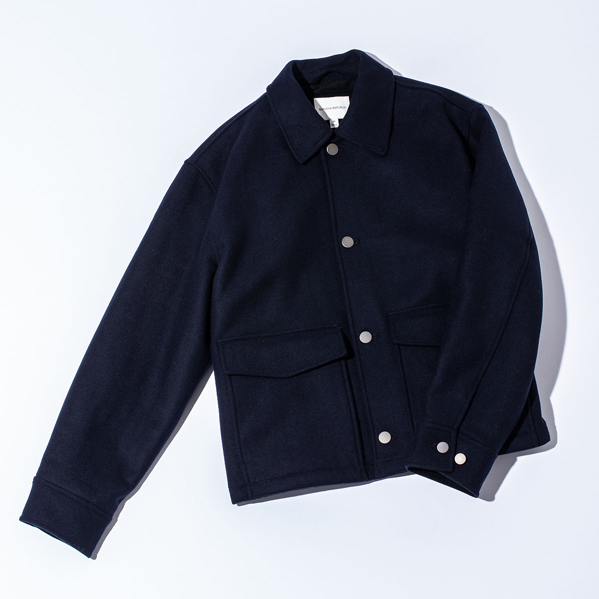 ウールブルゾンのジャケット