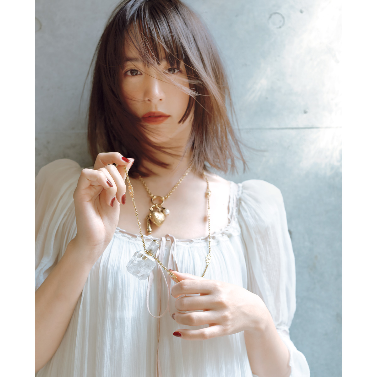 ミントカラードレス