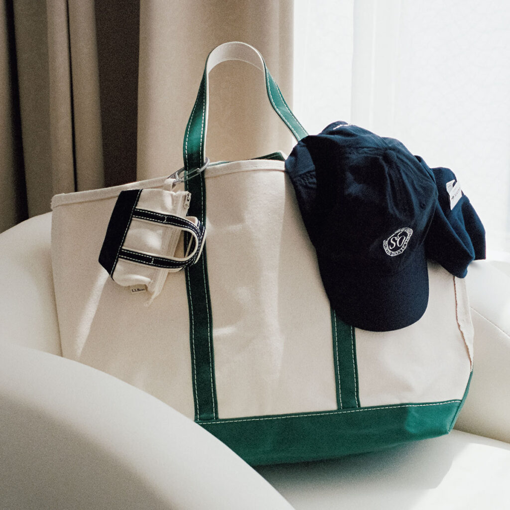 L.L. Beanのトートバッグ