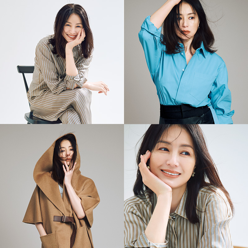 【井川遥さん】大人の“艶っぽさ”漂う最新ショット＜撮り下ろし画像集＞