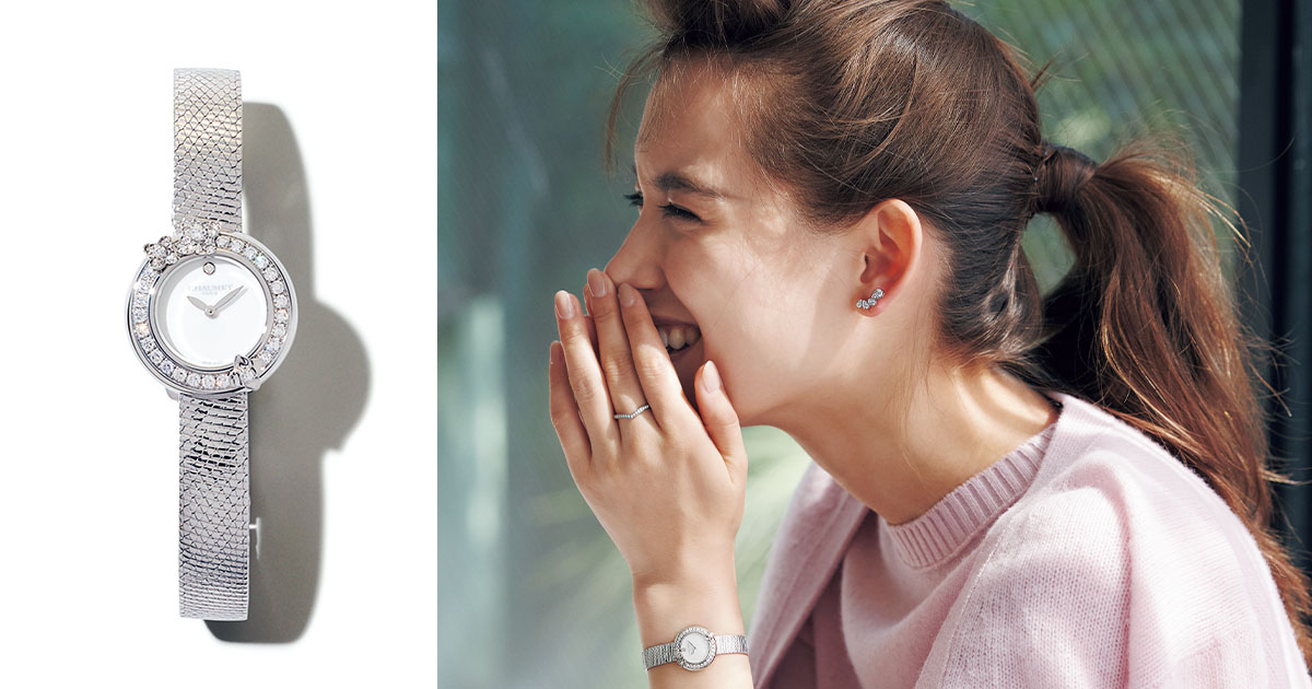 30代のご褒美買いウォッチ】ダイヤモンドが眩い『ショーメの