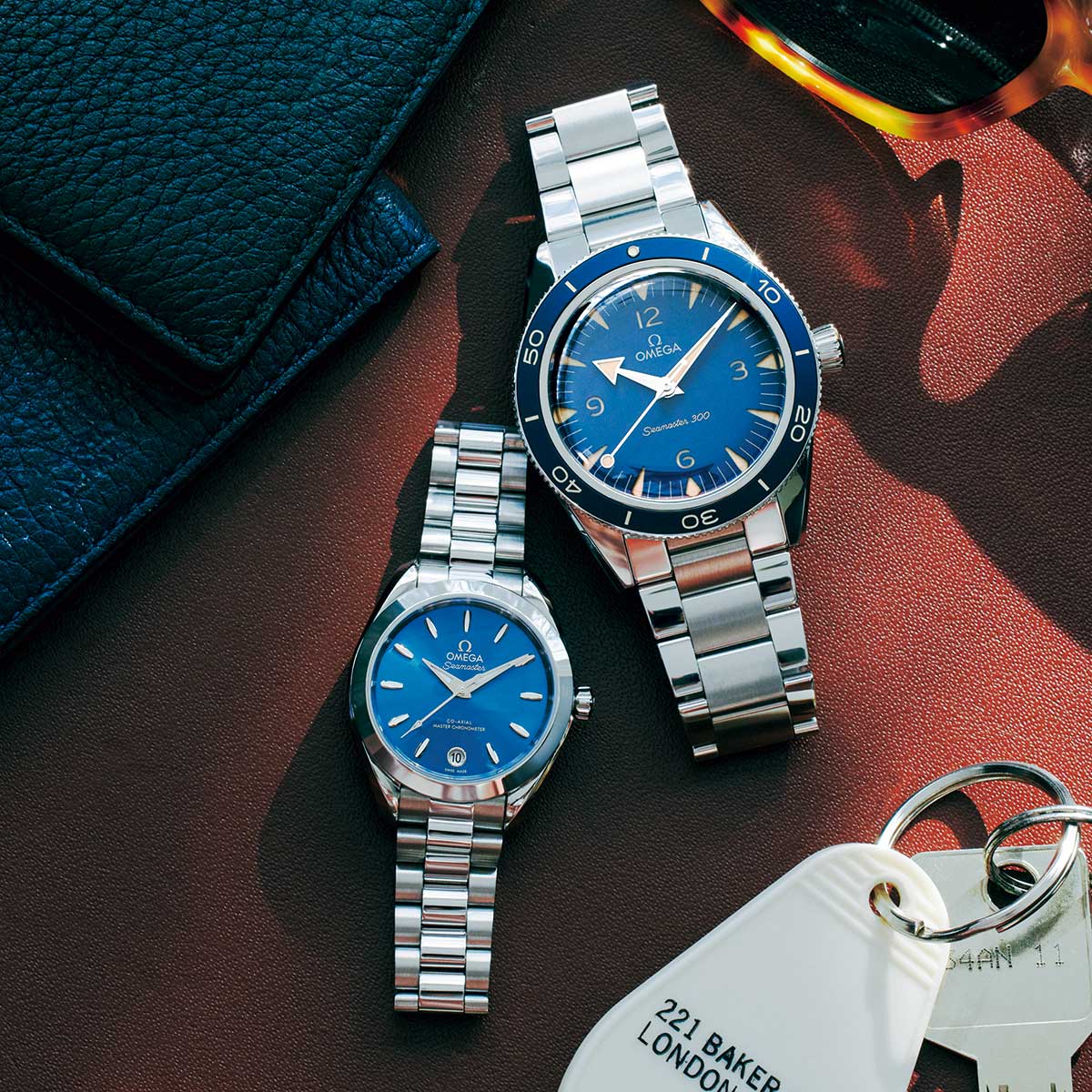 オメガの『シーマスター 300』と『シーマスター アクアテラ 30MM』