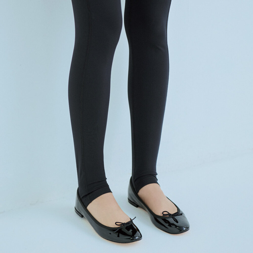 レギンスのトレンカアレンジ