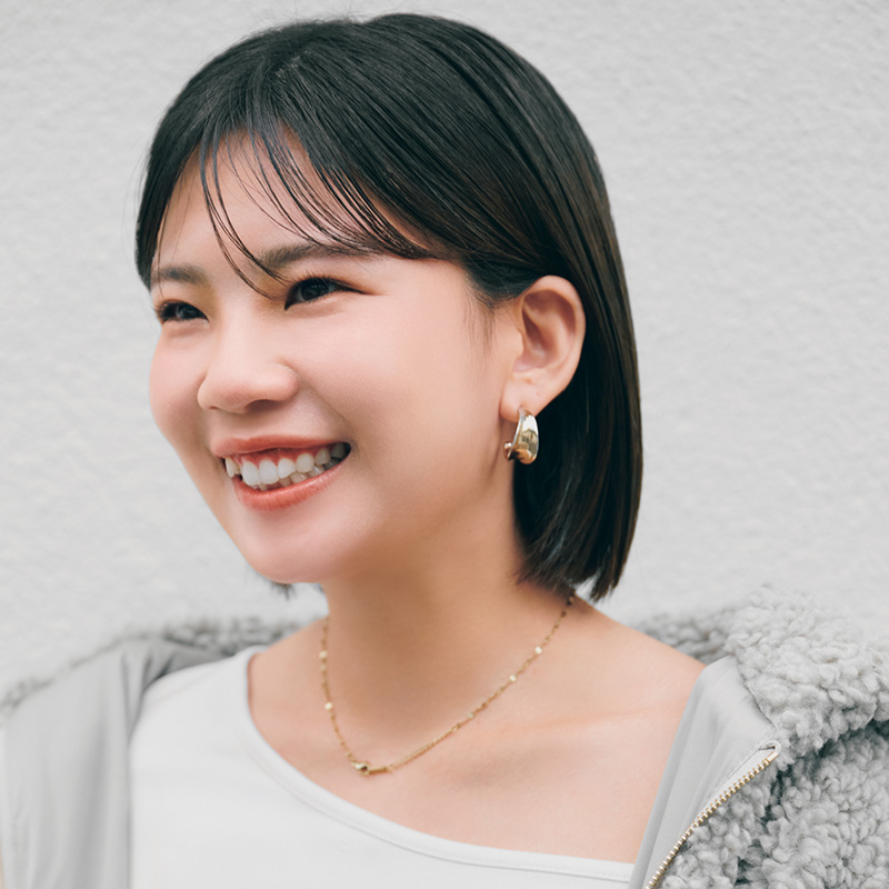 【ボブヘア】重ためミニボブに初挑戦！「カジュアルが好バランスになりました」