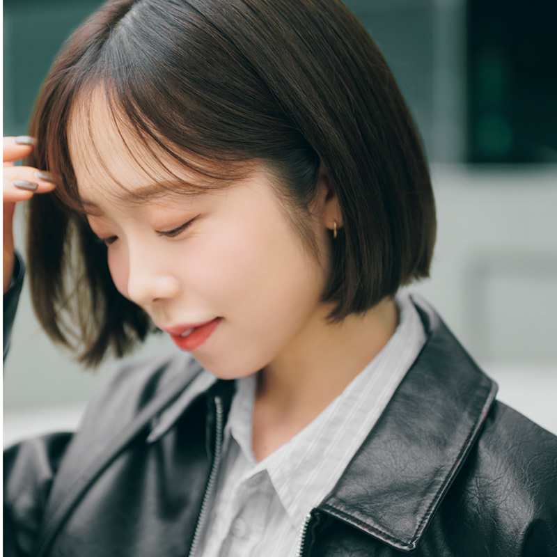 ロングから一変【最旬ミニボブ】に挑戦『意外とヘアアレンジが利いて楽しいです！』