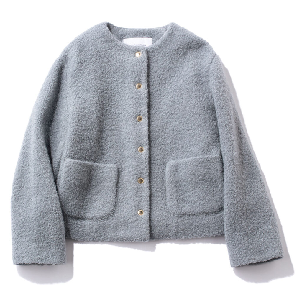 もこもこショートコート