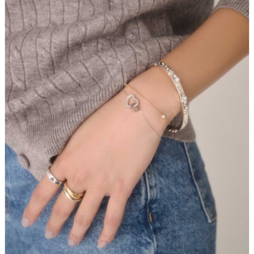 ゴールドとシルバーの地金ミックス