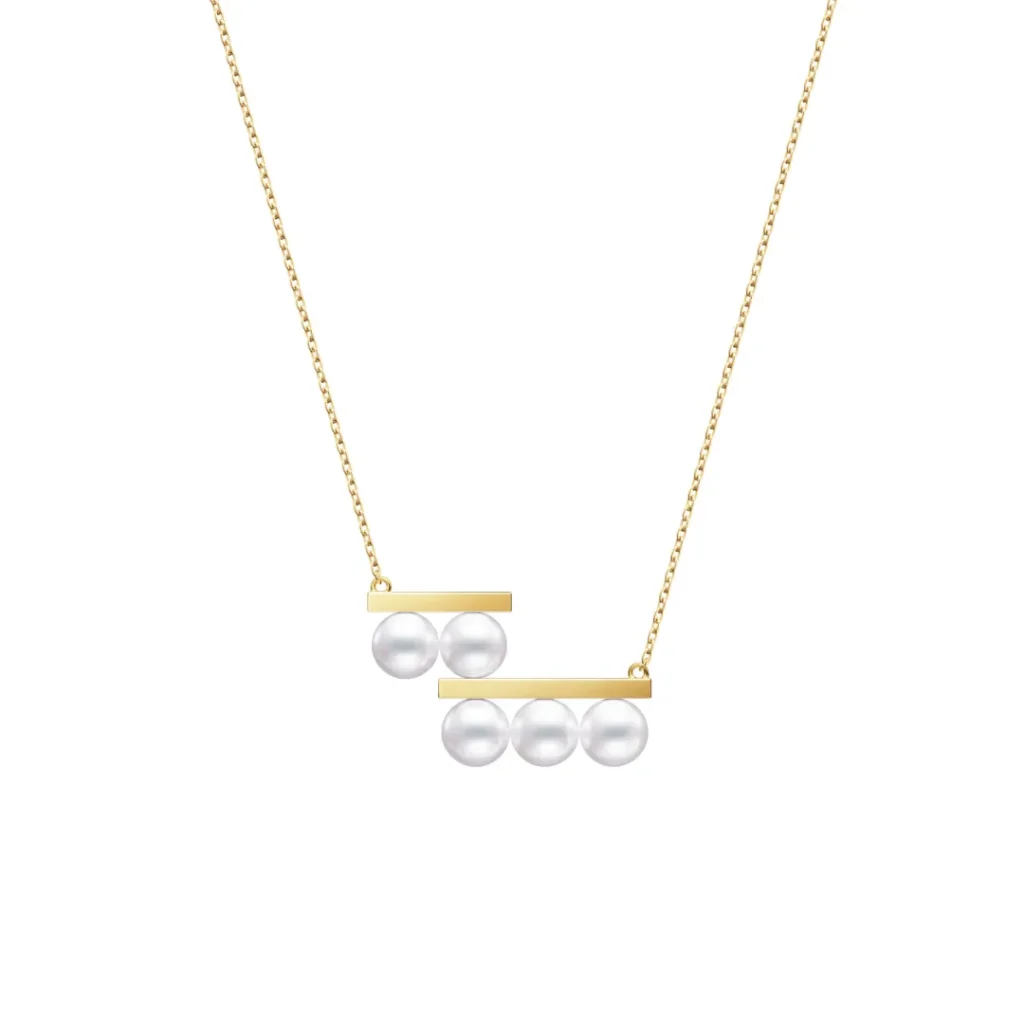 バランス ステップ ネックレス