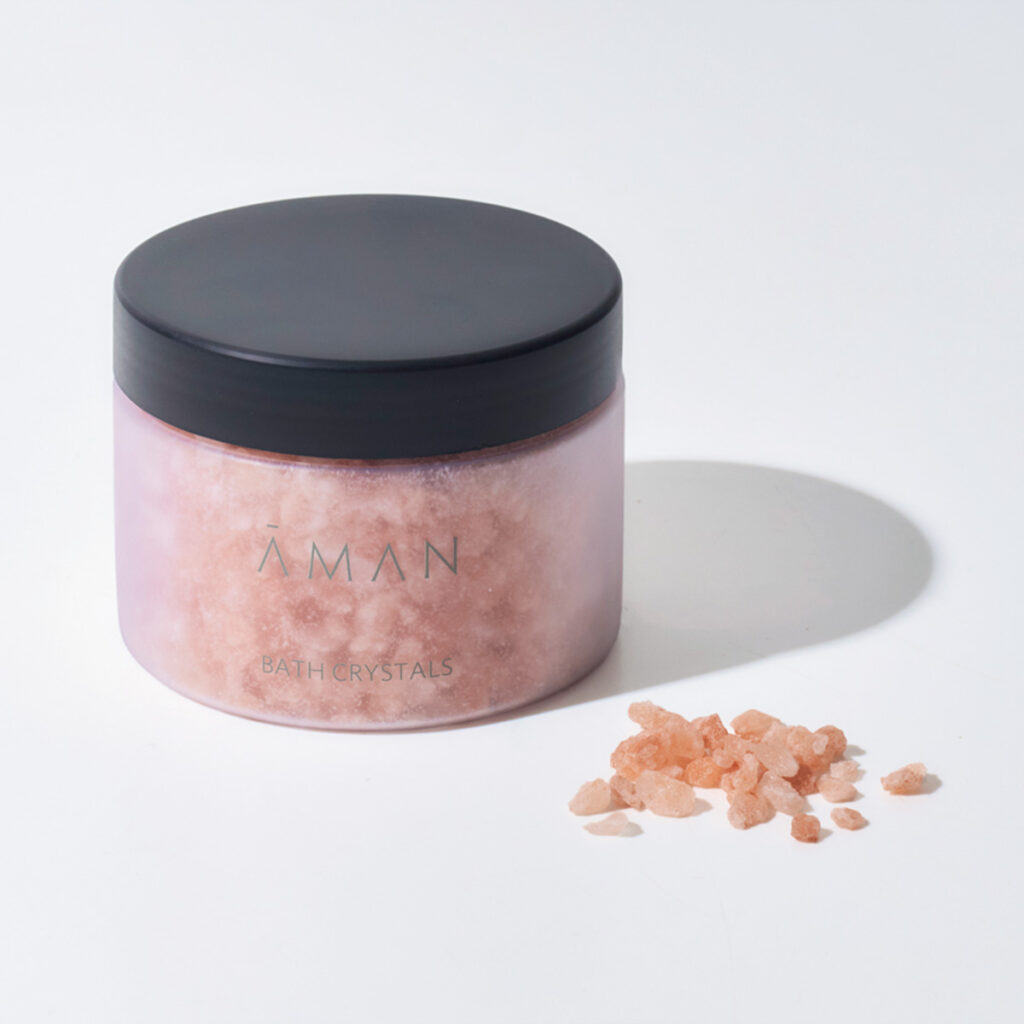 アマン東京の「オリジナルバスソルト ヒノキの香り」