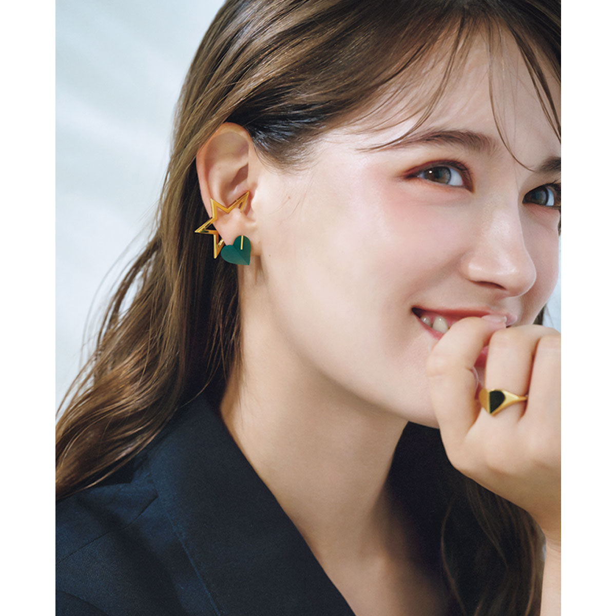 ハートや星モチーフのジュエリー