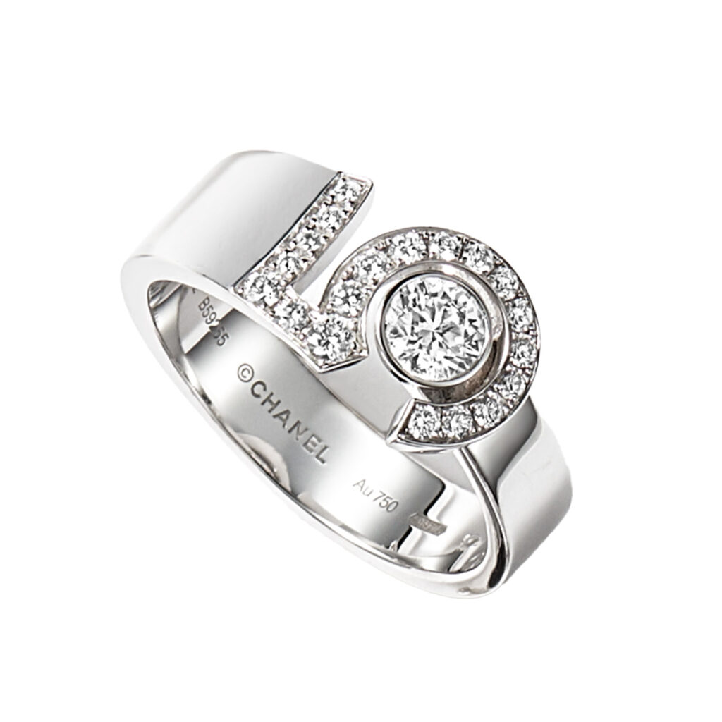 リング「コレクション N°5」〈WG×D〉