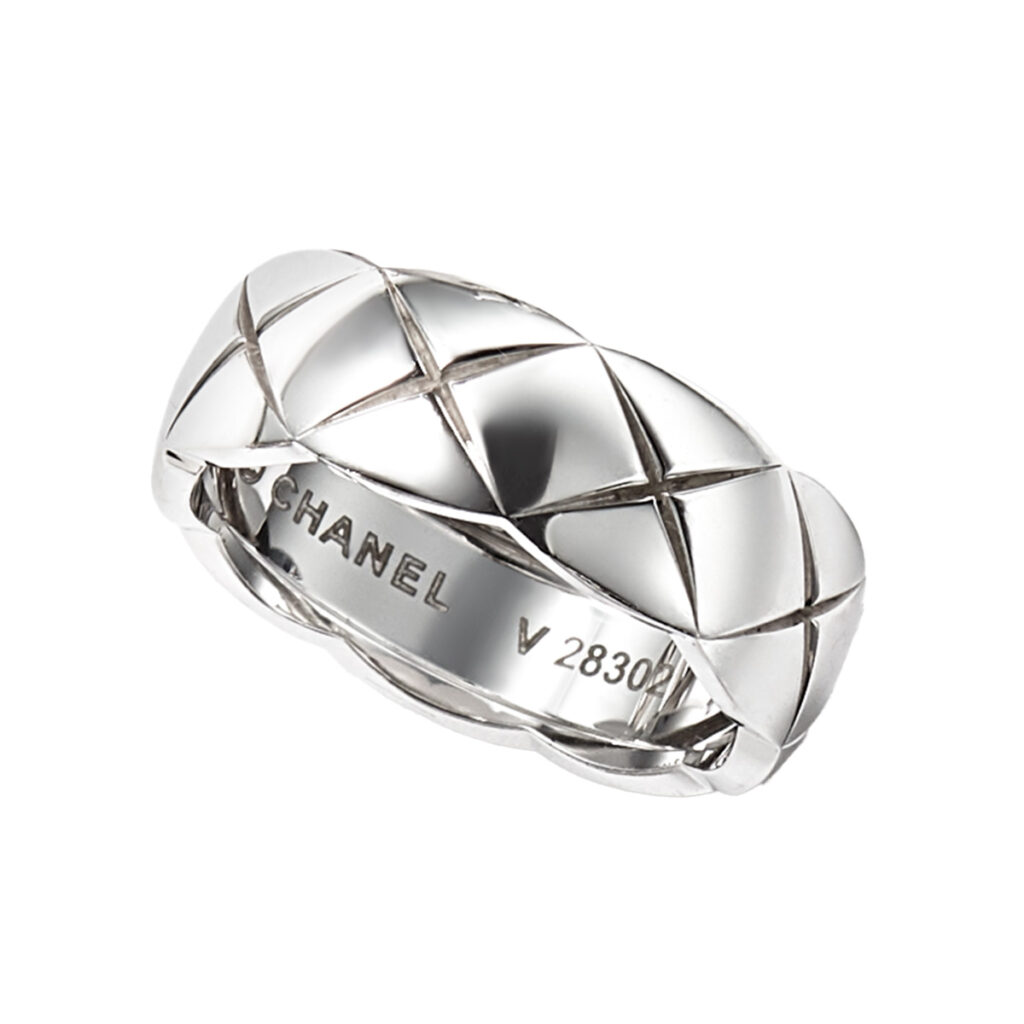 リング「ココ クラッシュ」ミディアムモデル〈WG〉