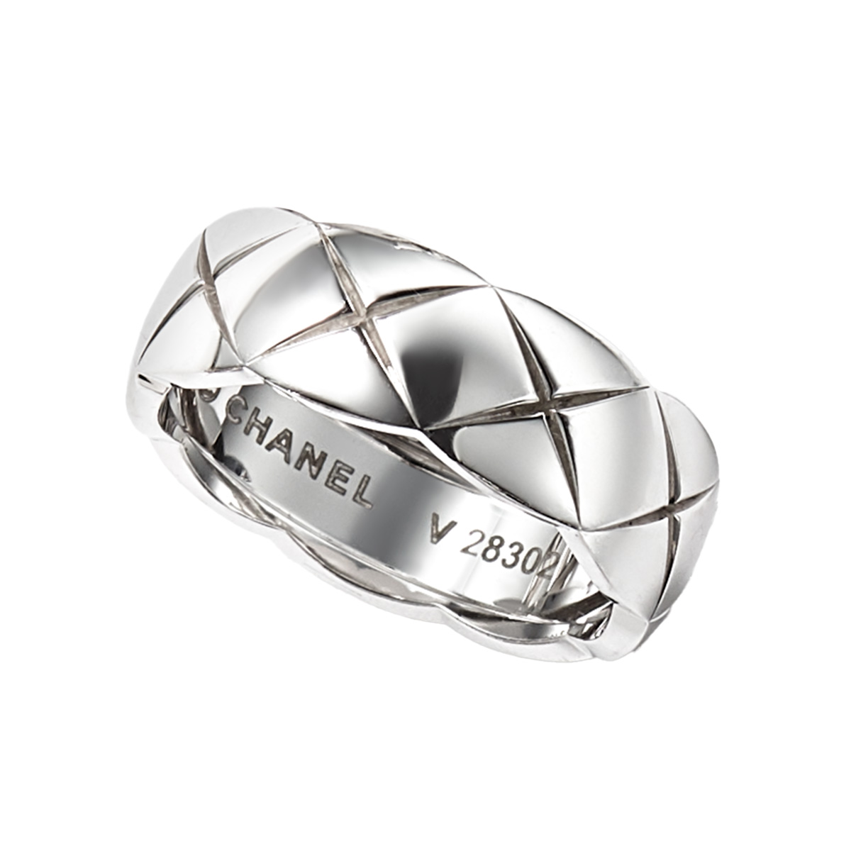 リング「ココ クラッシュ」ミディアムモデル〈WG〉