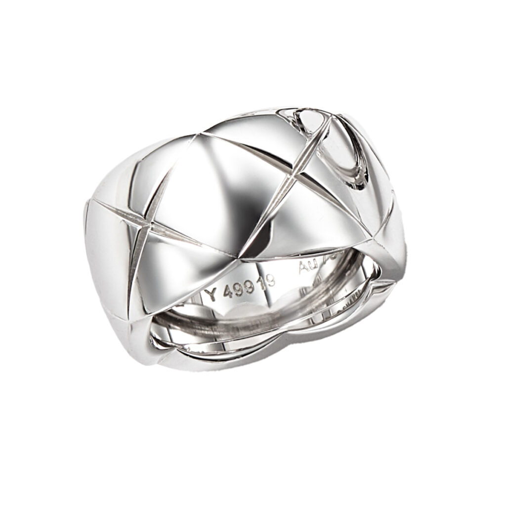 リング「ココ クラッシュ」ラージモデル〈WG〉