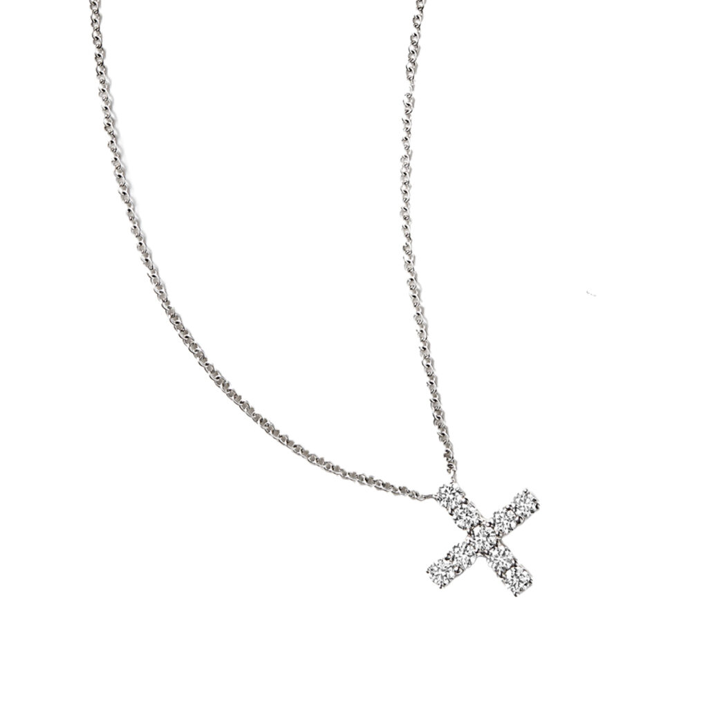 ペンダント「HWロゴ・ペンダント」〈Pt×D0.5ct〜〉