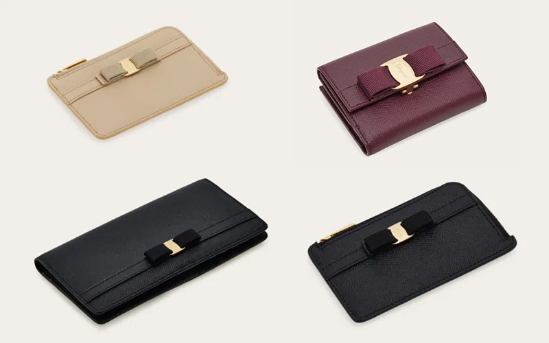 【フェラガモ】日本限定カラーが仲間入り！リボンが可愛い新作レザーウォレット