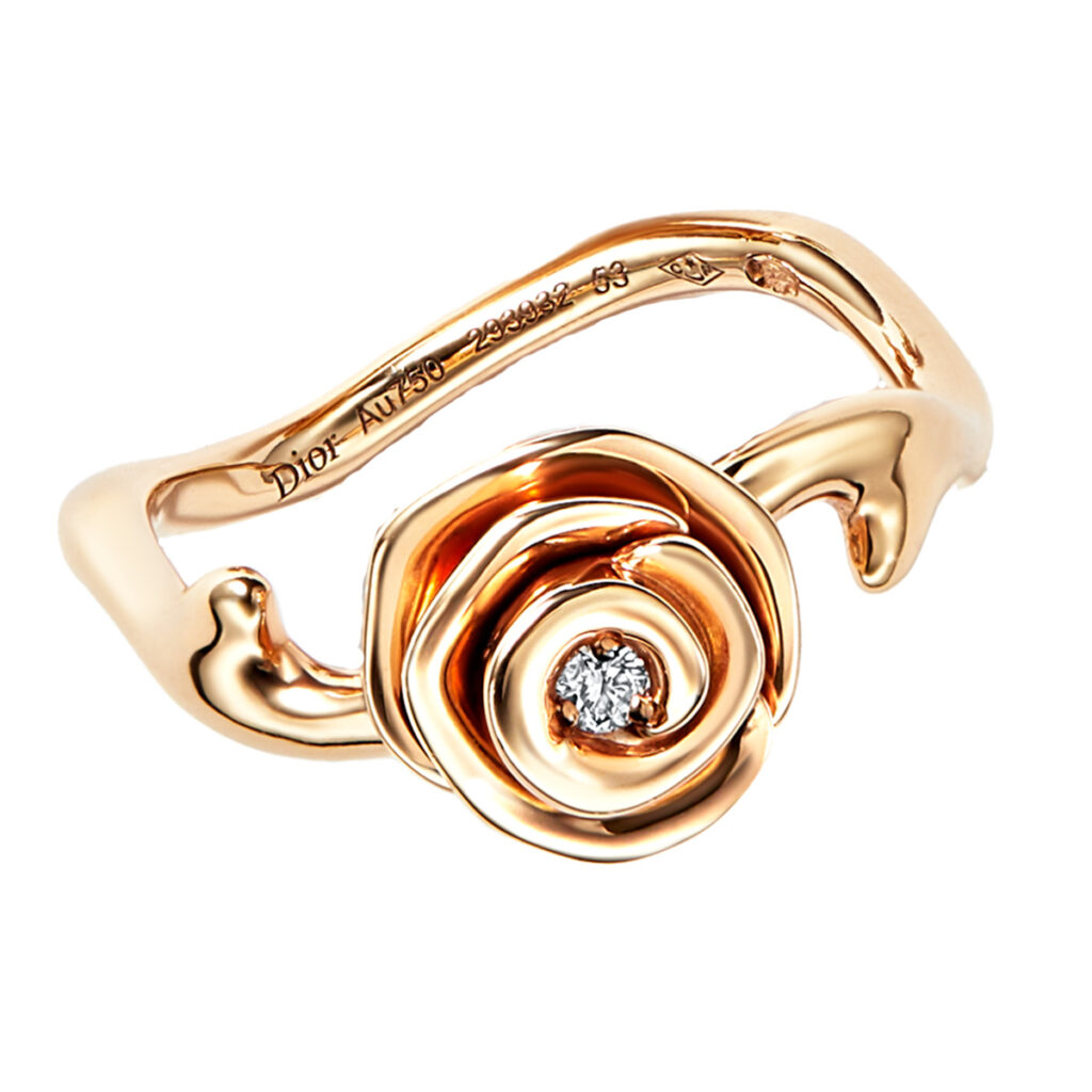 リング「ローズ ディオール クチュール」