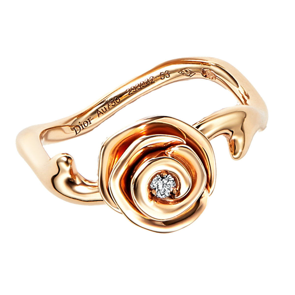 リング「ローズ ディオール クチュール」